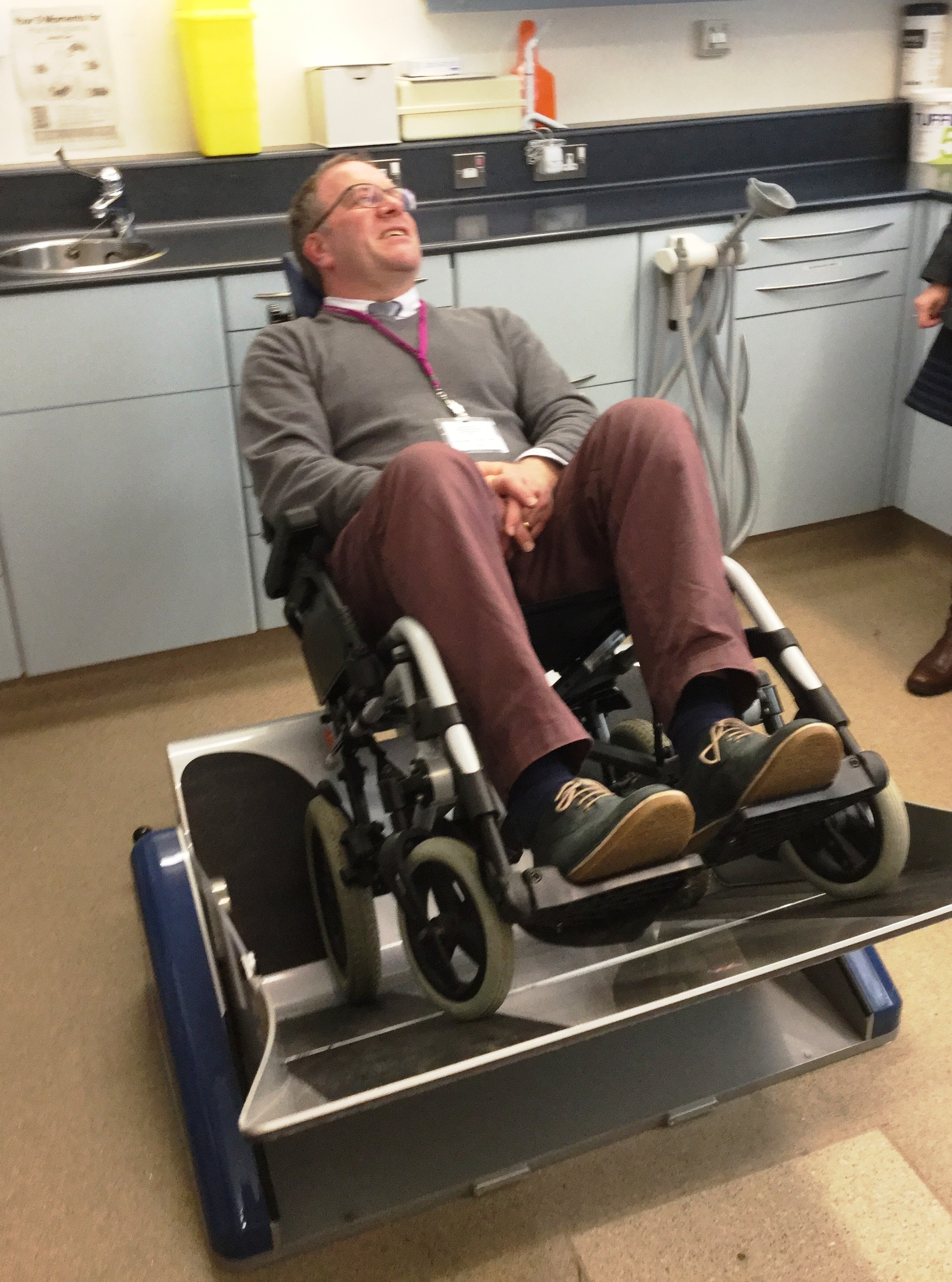New Wheelchair Tipper for NHS Orkney's Public Dental Service NHS Orkney